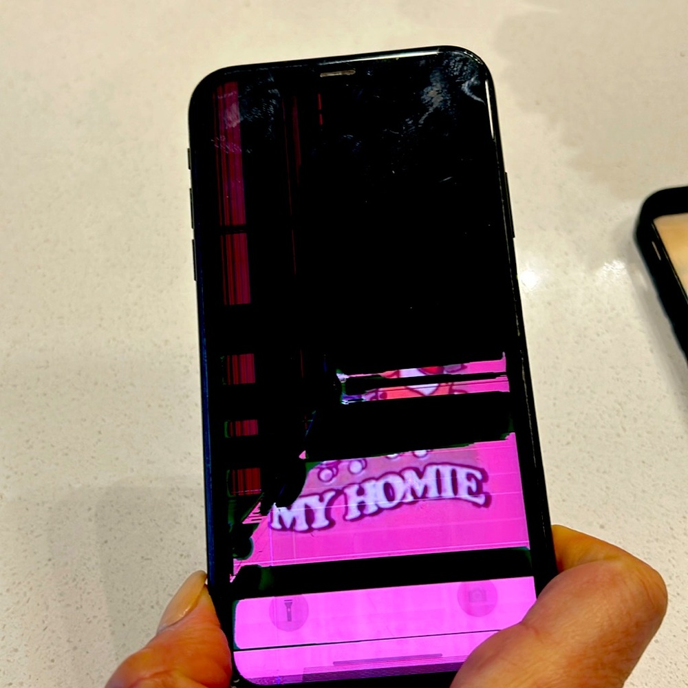 iPhone 11 with case